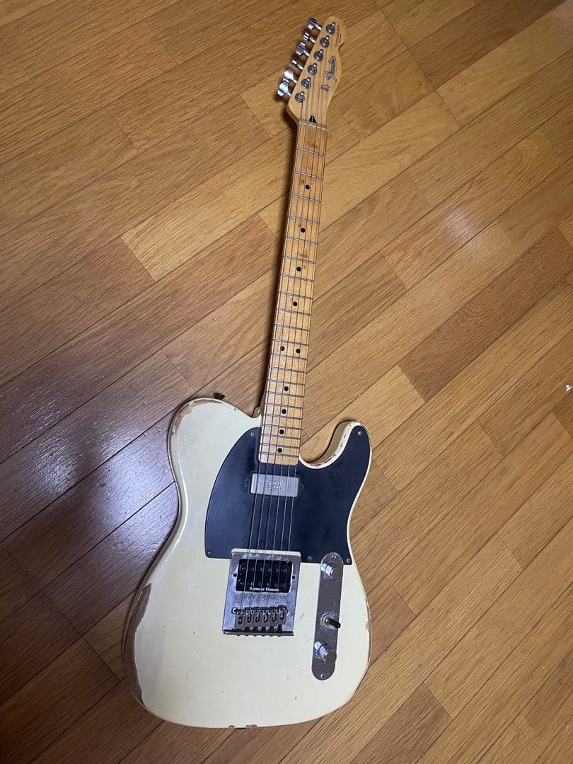 グレードアップMOD!FenderJAPAN テレキャスター カスタムSシリアル