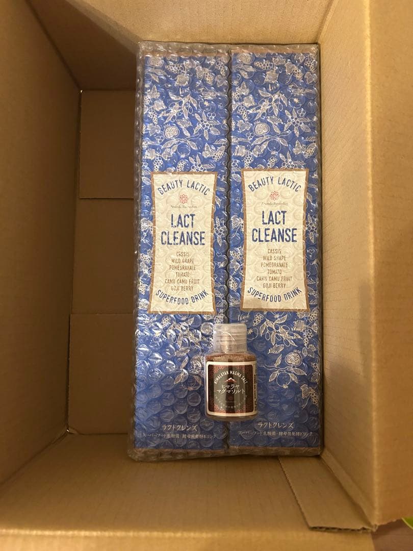 【おまけつき】ラクトクレンズ　500ml 2本セット　ヒマラヤマグマソルトつき