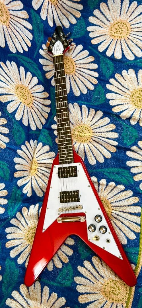 ☆涙の値下げ☆バッカス☆ミニフライングV☆BFV-MINI☆特注ウエイト付属☆