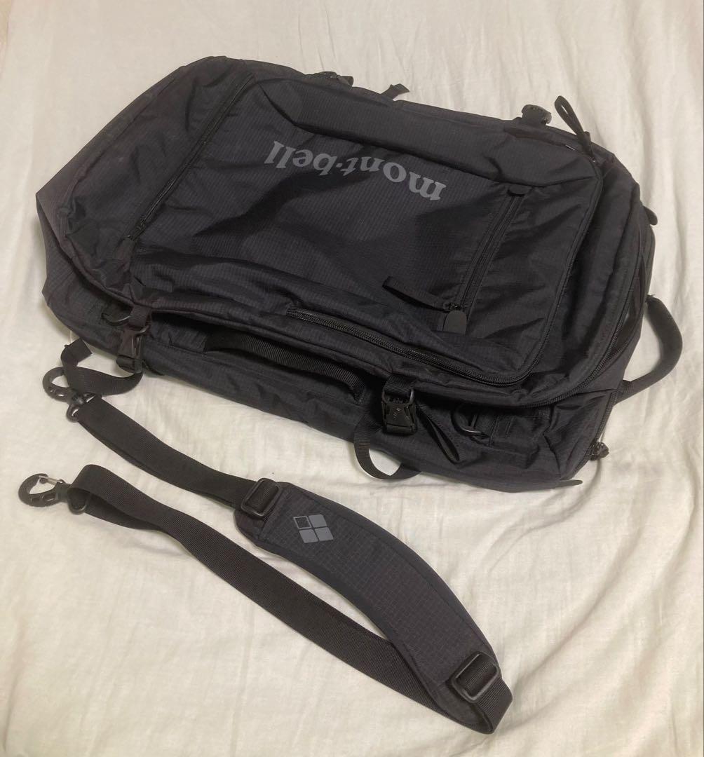 モンベル　トライパック45 ブラック 小旅行に最適！『モンベル トライパック 45L』レビュー。機内持ち込み