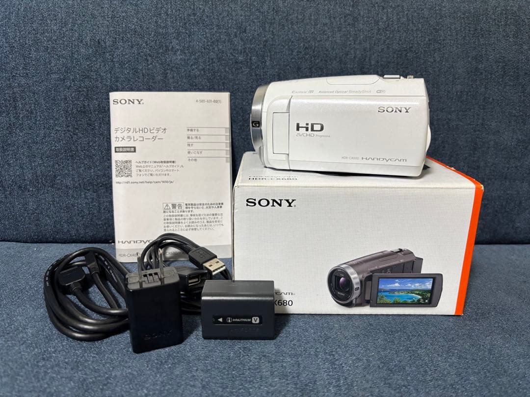 SONY　Handycam HDR-CX680 17年
