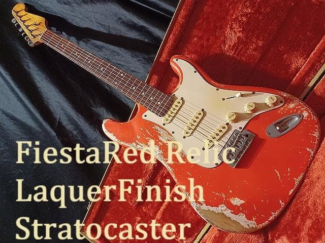 ギター FiestaRed Relic LaquerFinishStratocaster