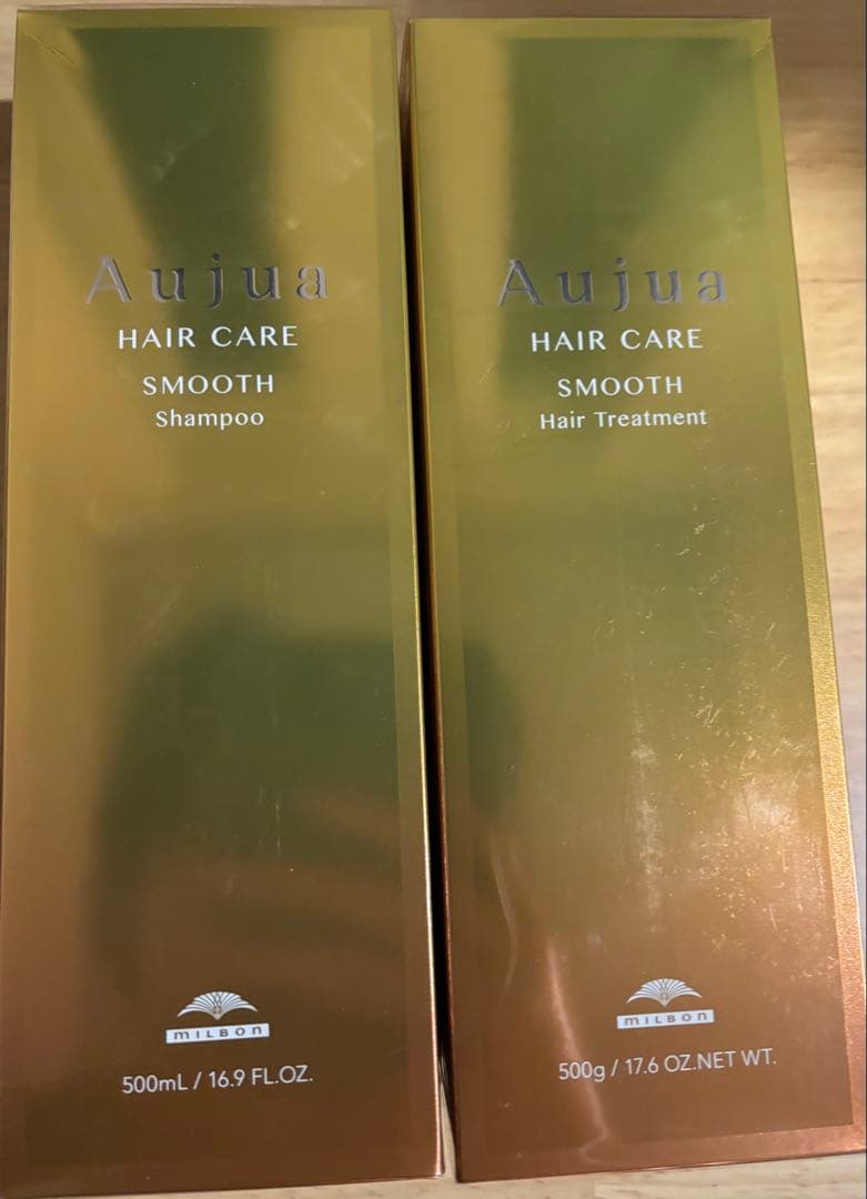 Aujua スムース シャンプー & ヘアトリートメント セット