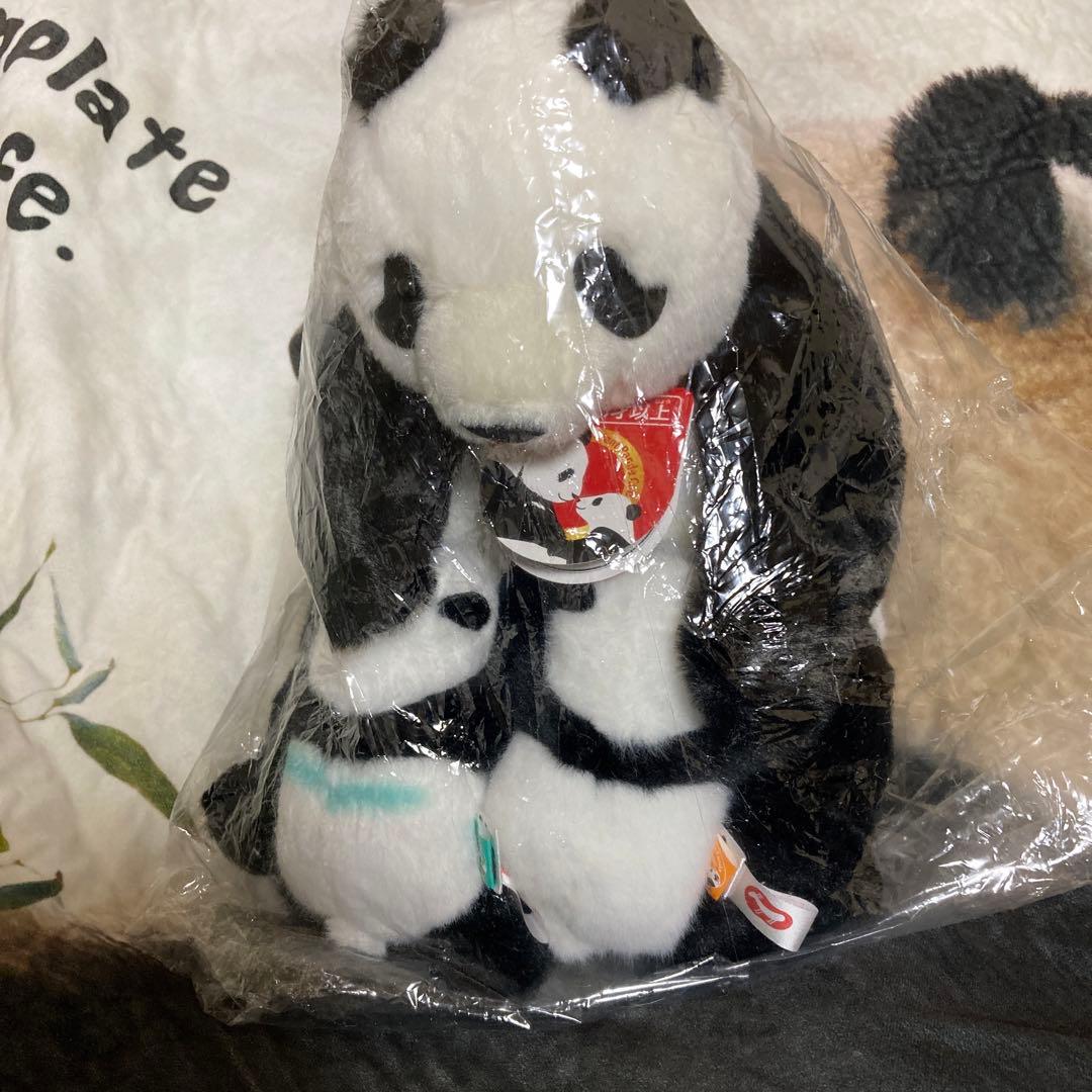 新品未開封　シャオシャオ　レイレイ　シンシン　上野動物園　親子パンダぬいぐるみ他 新品未開封】上野動物園 親子パンダぬいぐるみ シンシン シャオシャオ