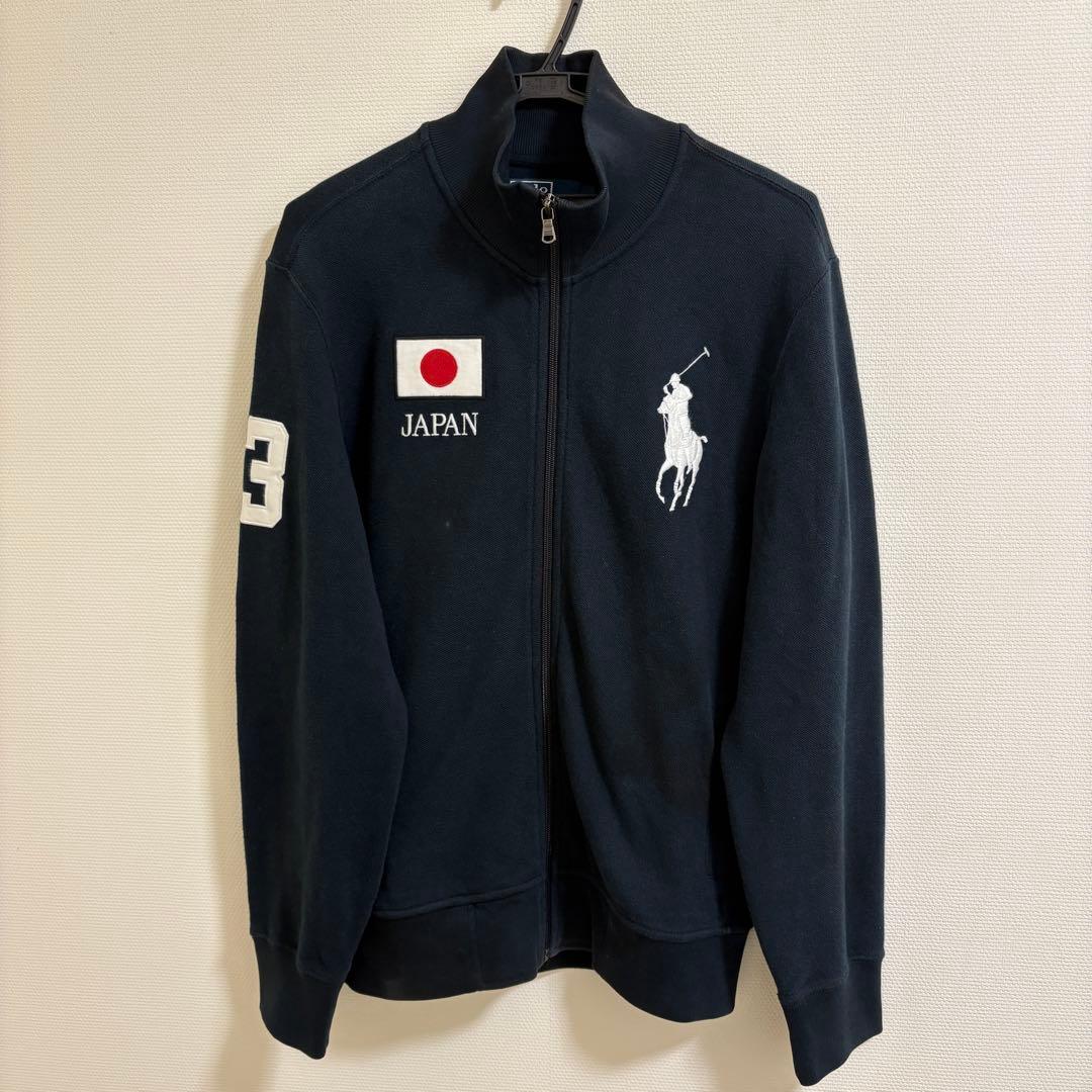 【入手困難】Ｌポロラルフローレン トラックジャケット JAPAN 刺繍