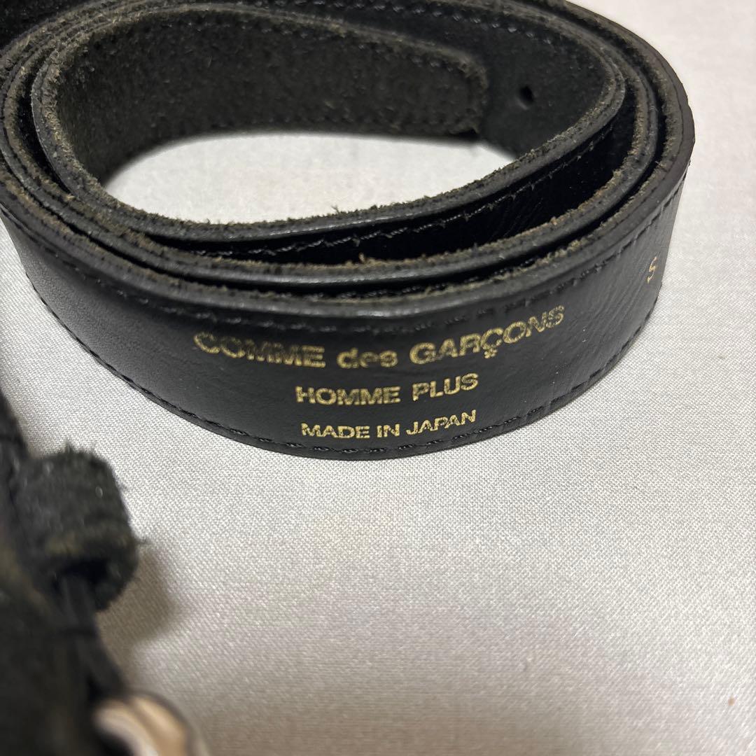 《激レア》 コムデギャルソンオムプリュス ショーアイテム 牛革ベルト