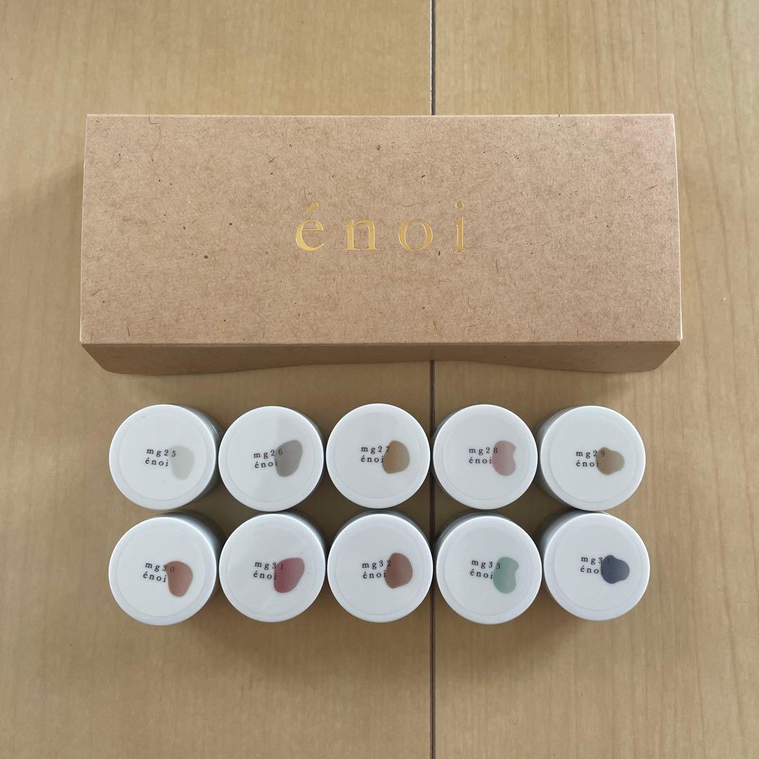未開封　enoi ぷるマグ　10色セット 新品未開封 ぷるマグ 10色セット エノイ enoi マグネットネイル ジェル