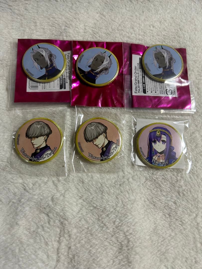 FGO Fate 霊基召喚 缶バッジ アルジュナ アルジュナ・オルタ Fes