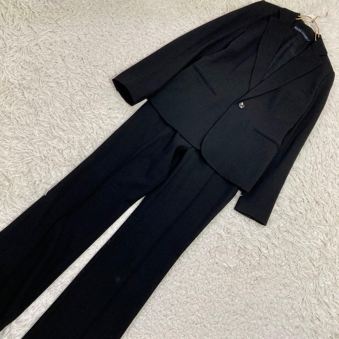 《良品》 RALPH LAUREN セットアップ パンツスーツ ブラック 11