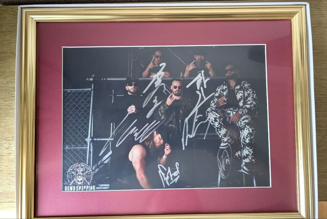 新日本プロレス WARDOGS サイン入ポートレート