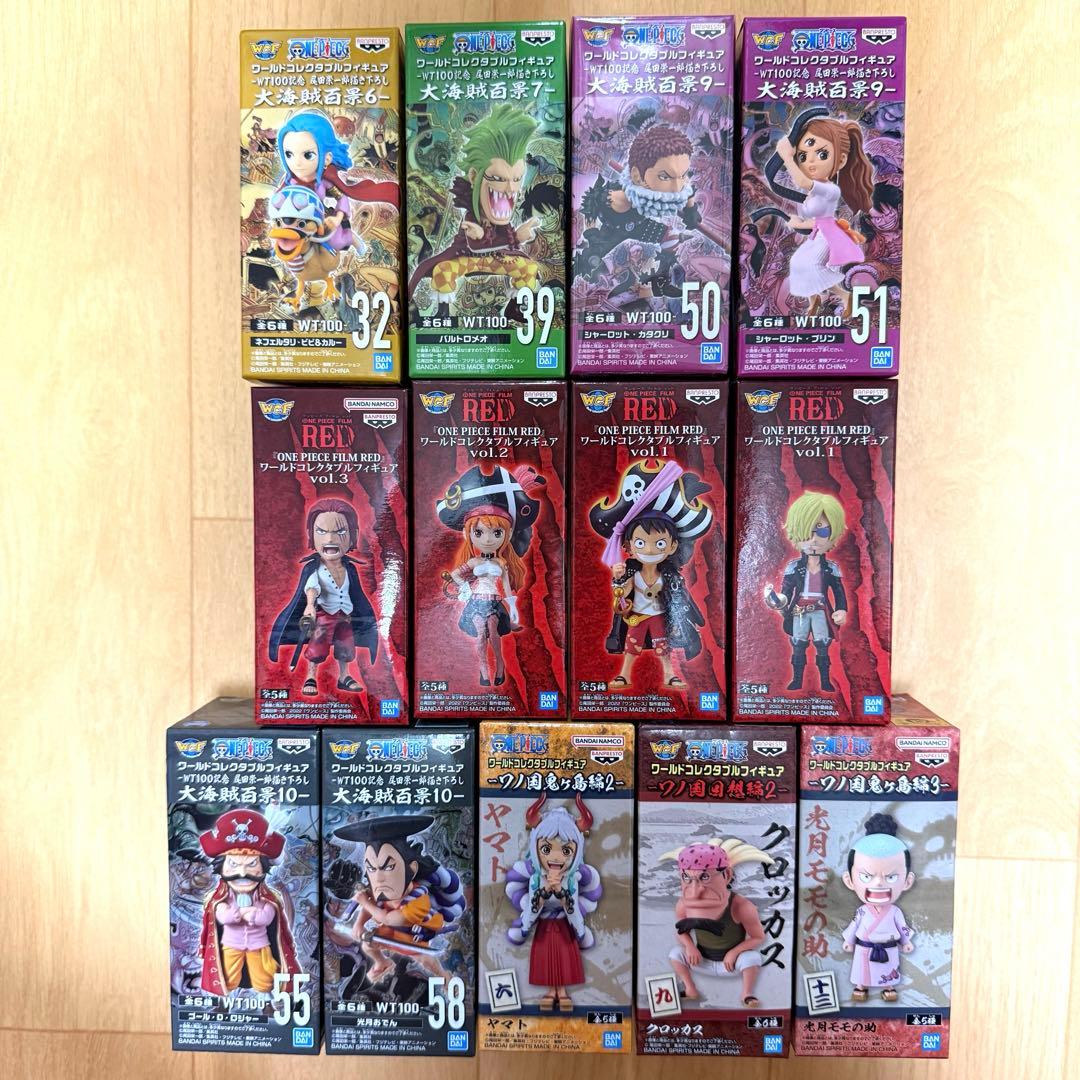 ワールドコレクタブルフィギュア RED ルフィ WCF ワンピース　新品
