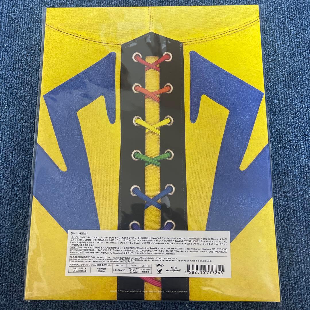 新品】WEST.LIVE TOUR 2025 A.H.O.Blu-ray初回盤 - メルカリ