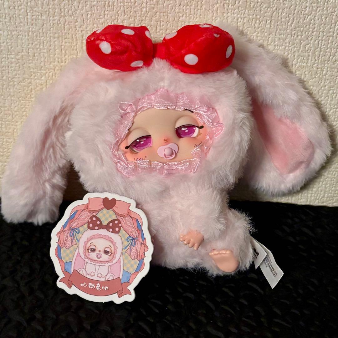 baby three ベイビースリー doudou ピンク ぬいぐるみ - メルカリ