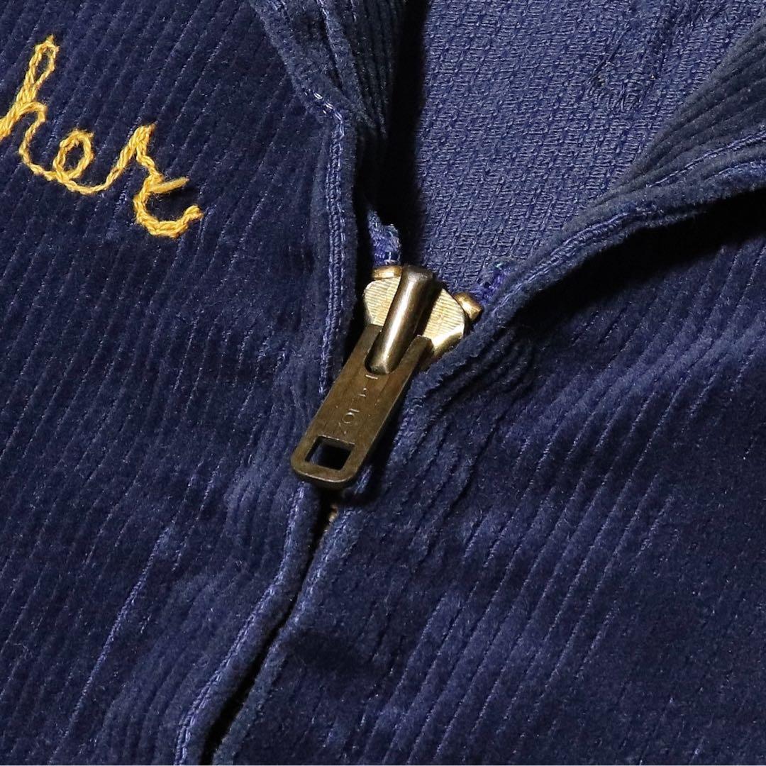 80s☆FFA☆ファーマーズジャケット☆刺繍 ワッペン☆USA製☆短丈☆