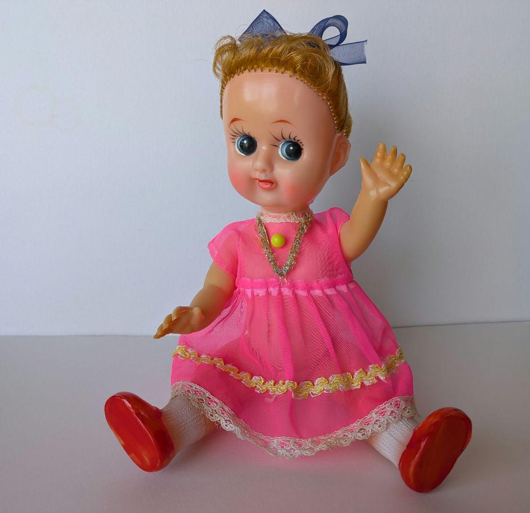 昭和レトロ カール人形 27cm ソフビ ヴィンテージ 古い人形 カール