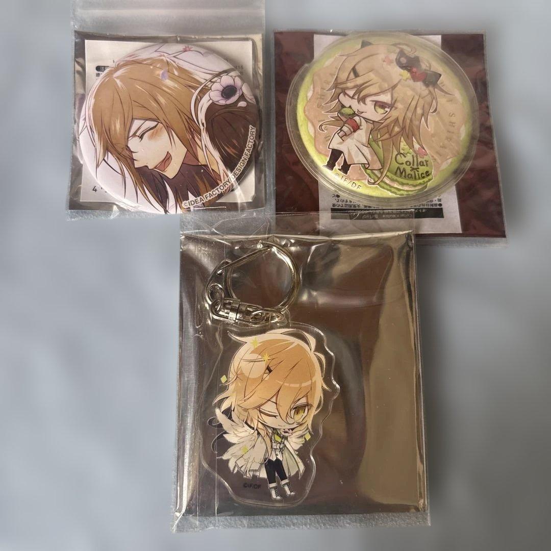 カラマリ オトメイト 白石景之 collar x malice 缶バッジ アクキ