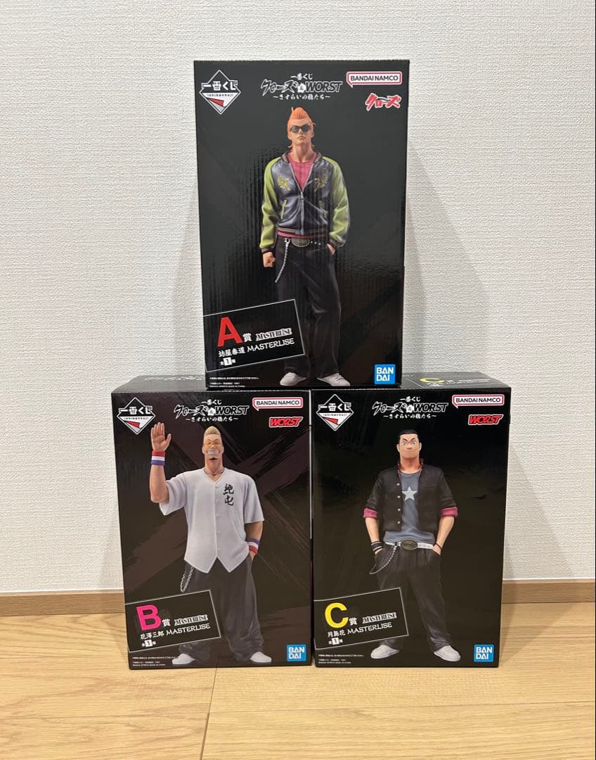 一番くじクローズ＆WORST～さすらいの鴉たち～(A賞、B賞、C賞)