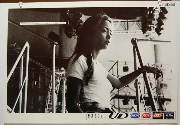 安室奈美恵 マクセルオリジナル maxell 入手困難非売品ポスター - メルカリ