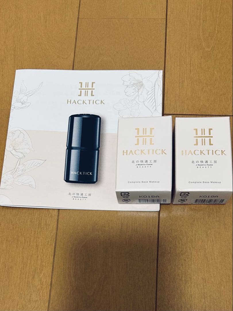新品　HACKTICK スティックファンデーション 01ライト　2個セット