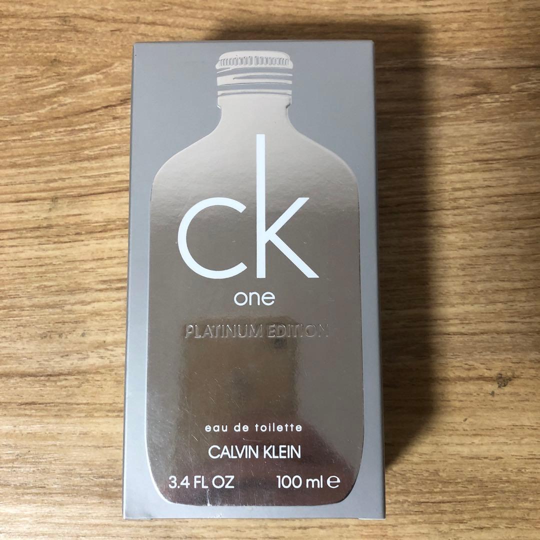 カルバンクライン　シーケーワン　プラチナ　オードトワレ　EDT SP 100ml