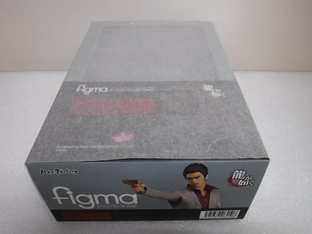 《未開封》figma 283　龍が如く　桐生一馬　フィギュア　ⓝ