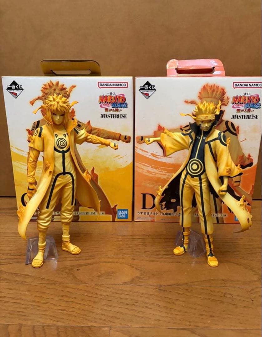 NARUTO ナルト 一番くじ 繋がる思い C賞、D賞　ミナトプライズフィギュア