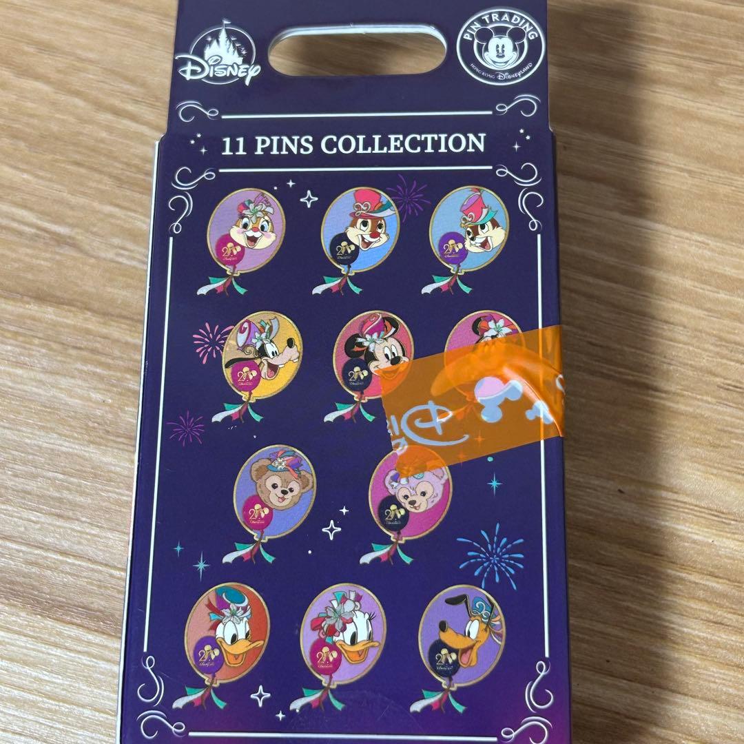 箱無し】香港ディズニー 20周年 ランダム ピンバッジ ダッフィー
