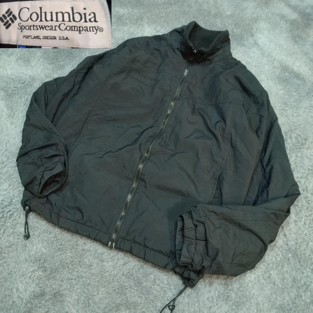 コロンビア　ノームコア　テック系　ウォームアップジャケット　ドローコード