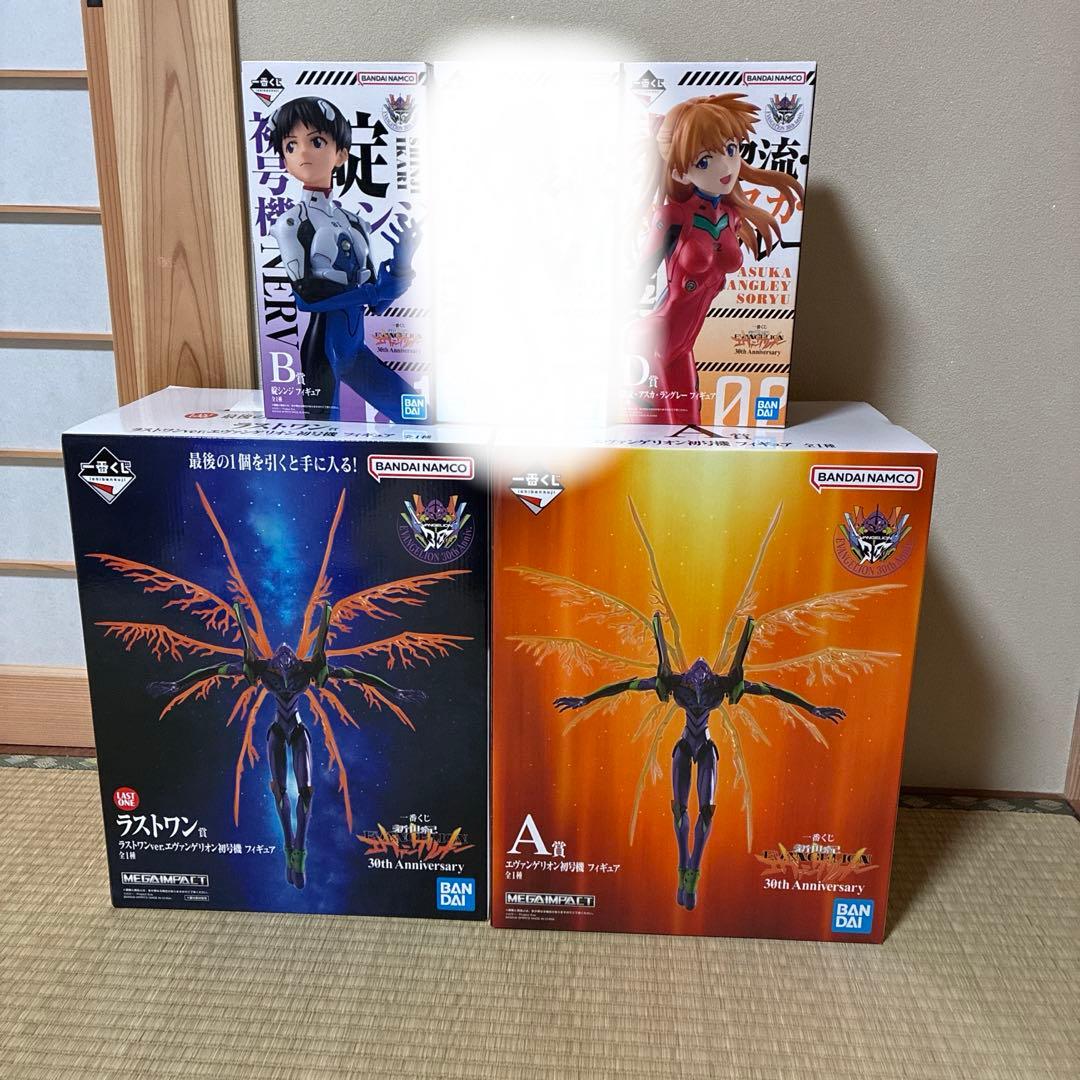 一番くじ エヴァンゲリオン ラストワン賞 A賞 B賞　D賞