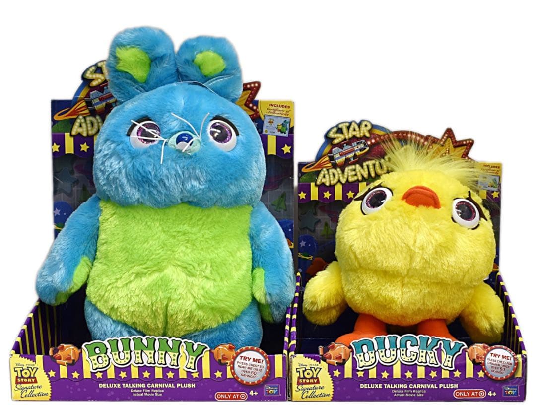 新品未使用　ダッキー&バニー　ぬいぐるみ