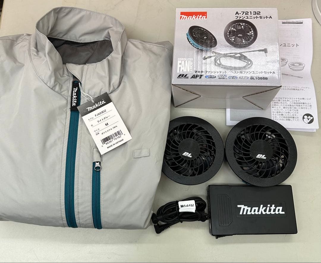 Makita 空調服セット BL1055Bファン付き