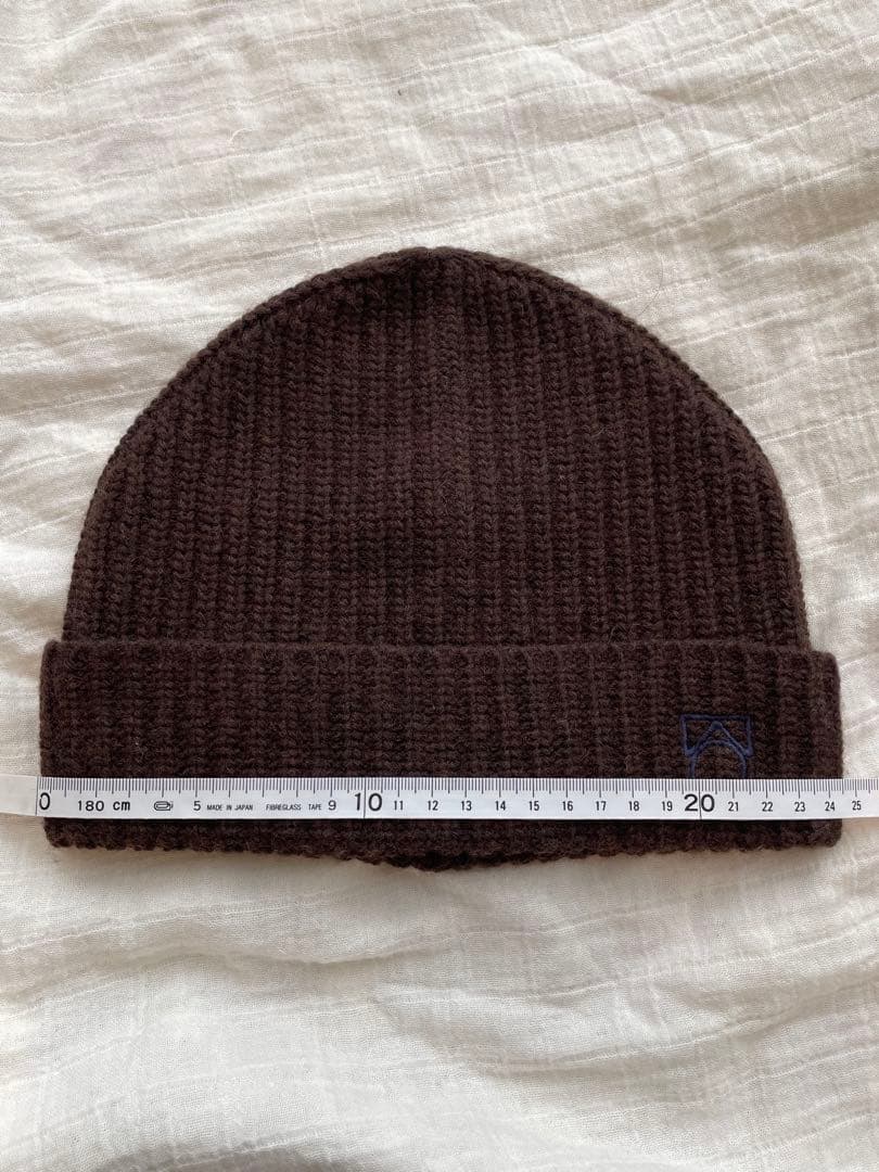 25aw main story ニット ビーニー ダークチョコレート M/L - メルカリ