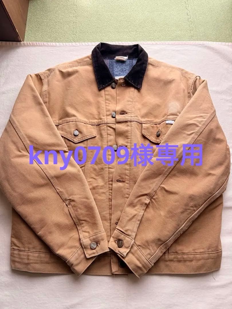 カーハート　CARHARTT 80s? ダックトラッカージャケット 80s Carhartt ダック地 トラッカージャケット 70506タイプ