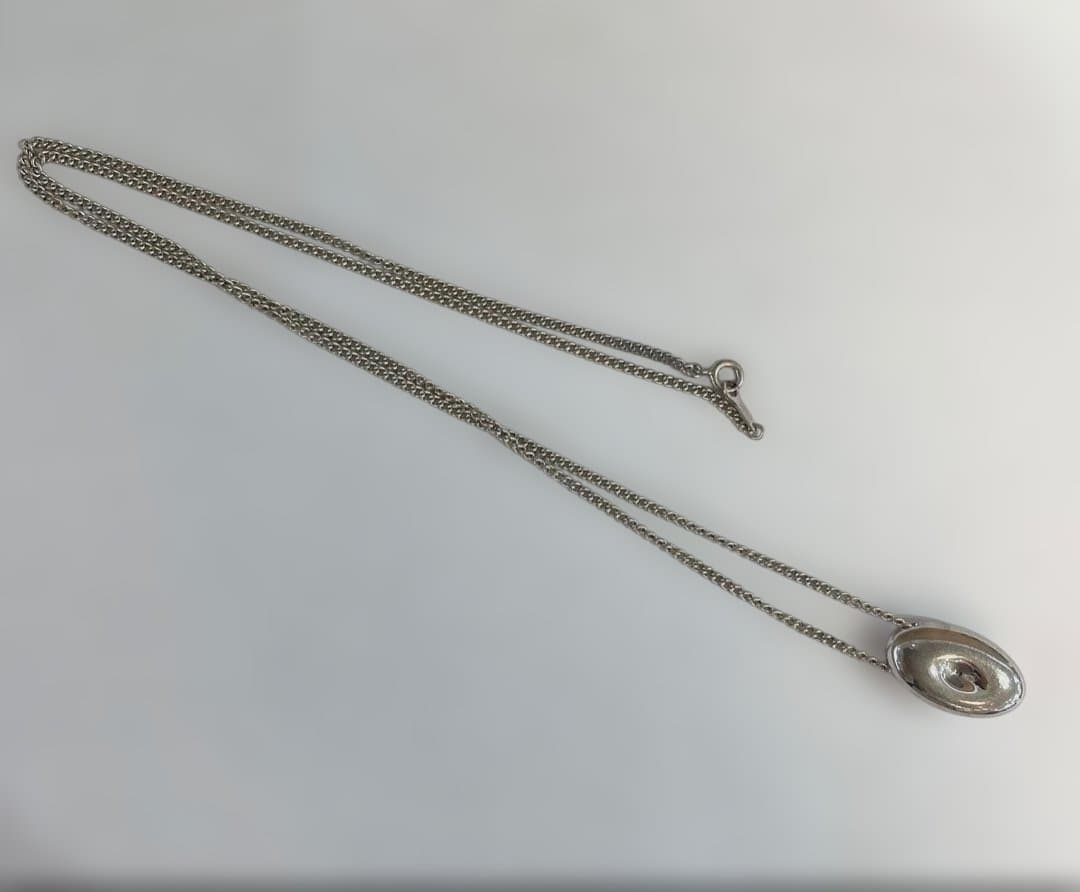 【希少品】シルバー製 足立育朗 スレーヌ 波動調整ペンダント ネックレス