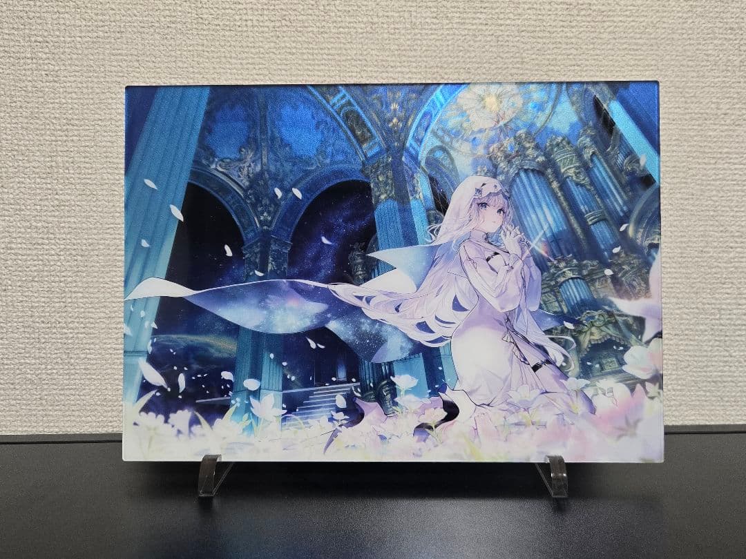 藤ちょこ　X-ART ミラーアクリルボード 奏鳴の宙　光る美少女展2024