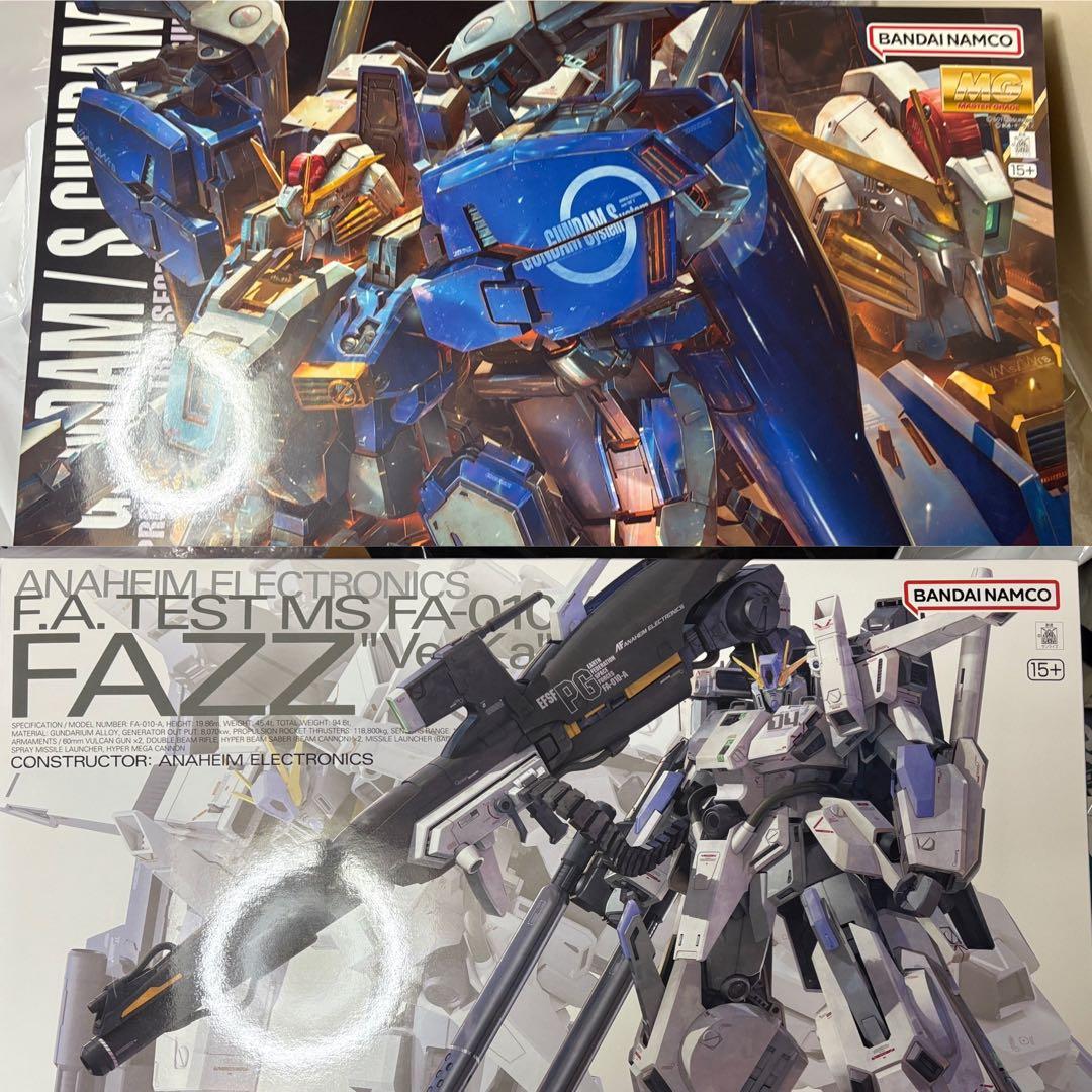 mg Ex-Sガンダム/Sガンダム FAZZ Ver.Ka セット