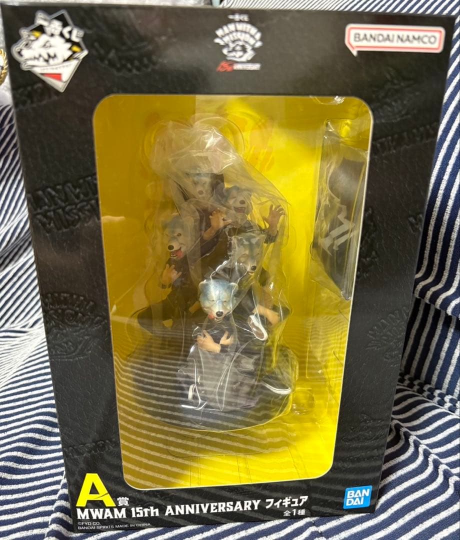 一番くじ MAN WITH A MISSION A賞 MWAM15thフィギュア