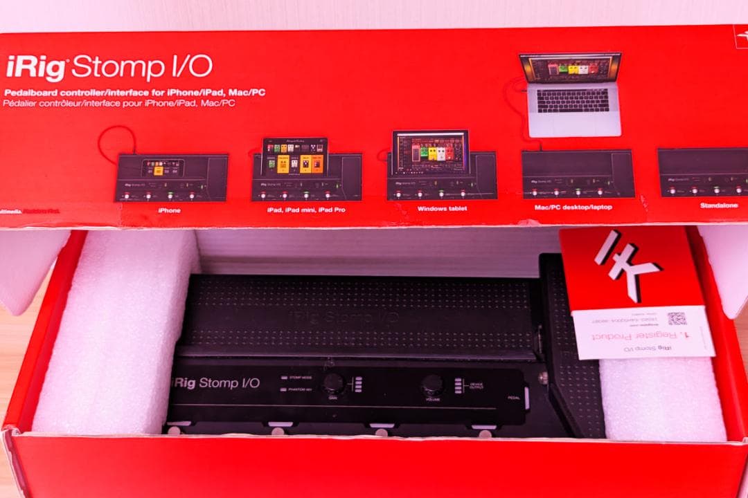 iRig Stomp I/O ペダルコントローラー
