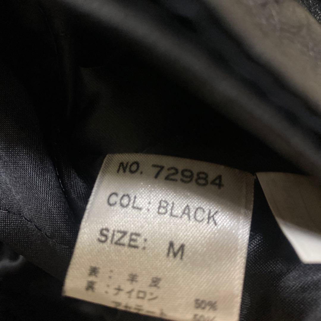 深水光太着用似】vallemosso palestro 羊革 ラムレザー - メルカリ