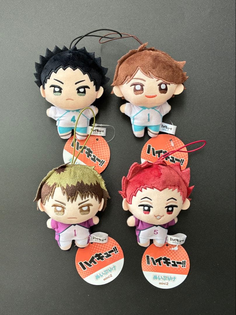 ハイキュー！！ ぬいぷりけ mini2 全4種 ハイキュー！！ ぬいぷりけ mini2 全4種セット マスコット - メルカリ