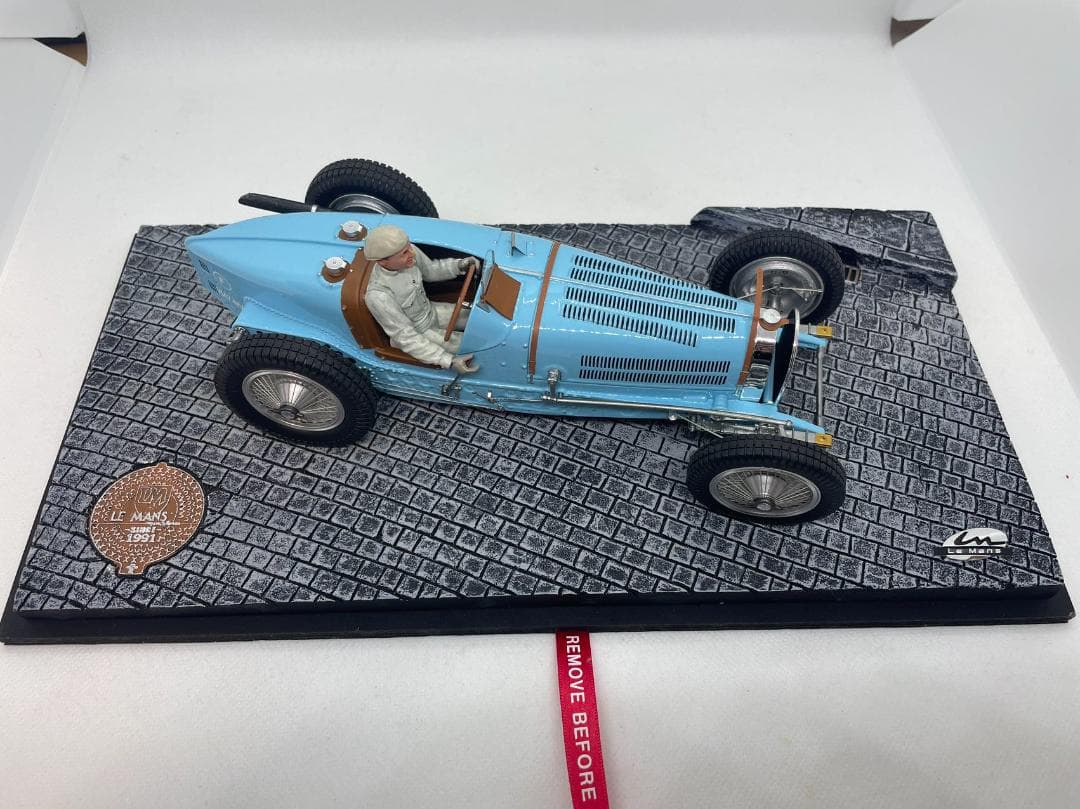 Le Mans miniatures 1/18 ブガッティ T59 Blue - メルカリ