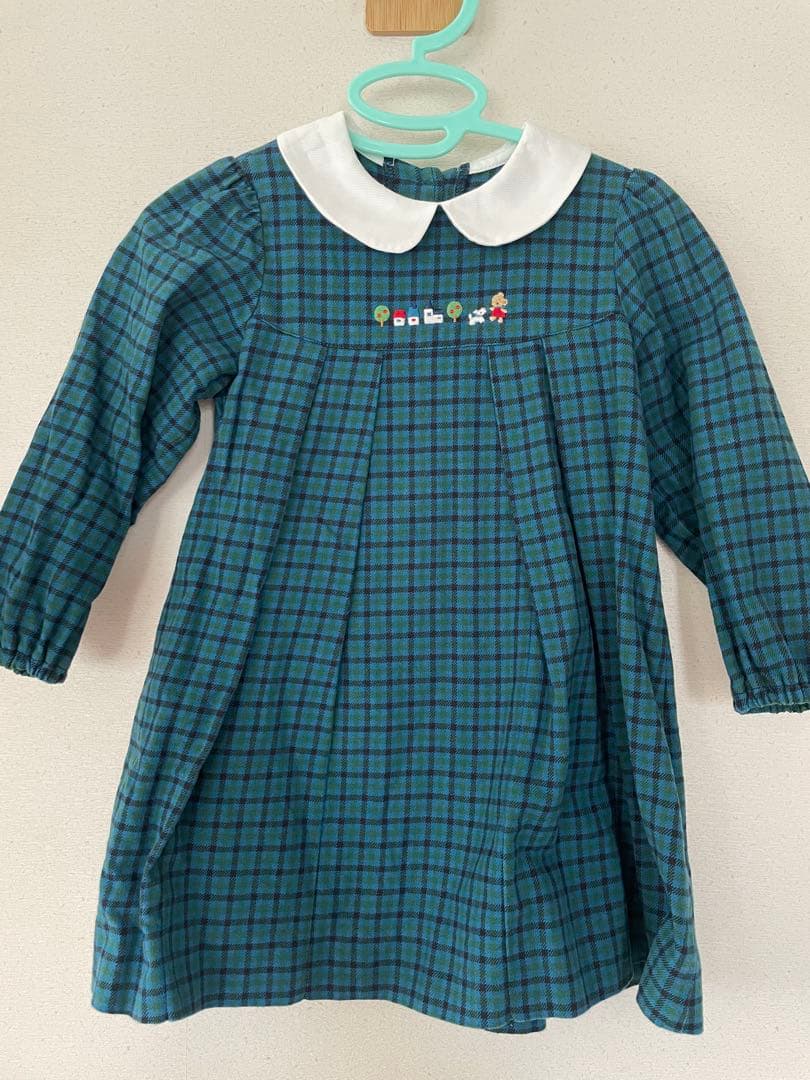 極美品♡ファミリアワンピース90