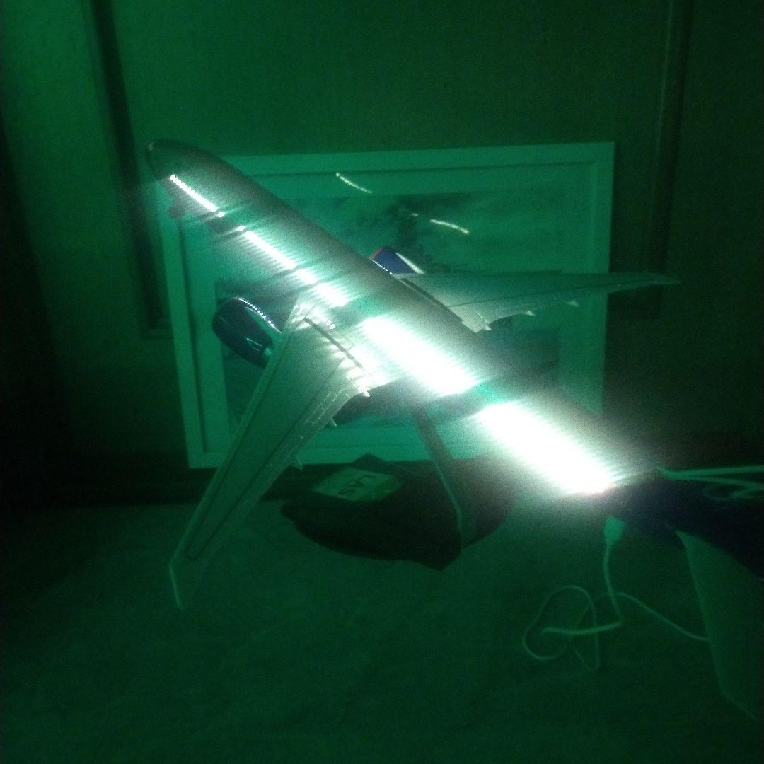 発光機能つき…ロシア／アエロフロート、ボーイング777 - メルカリ