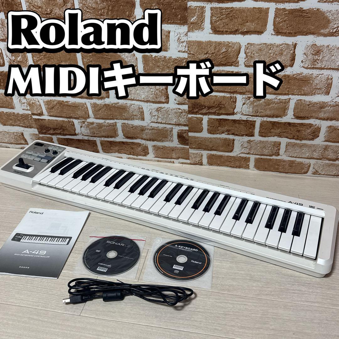 Roland MIDIキーボード A-49 WH 49鍵 D-BEAM