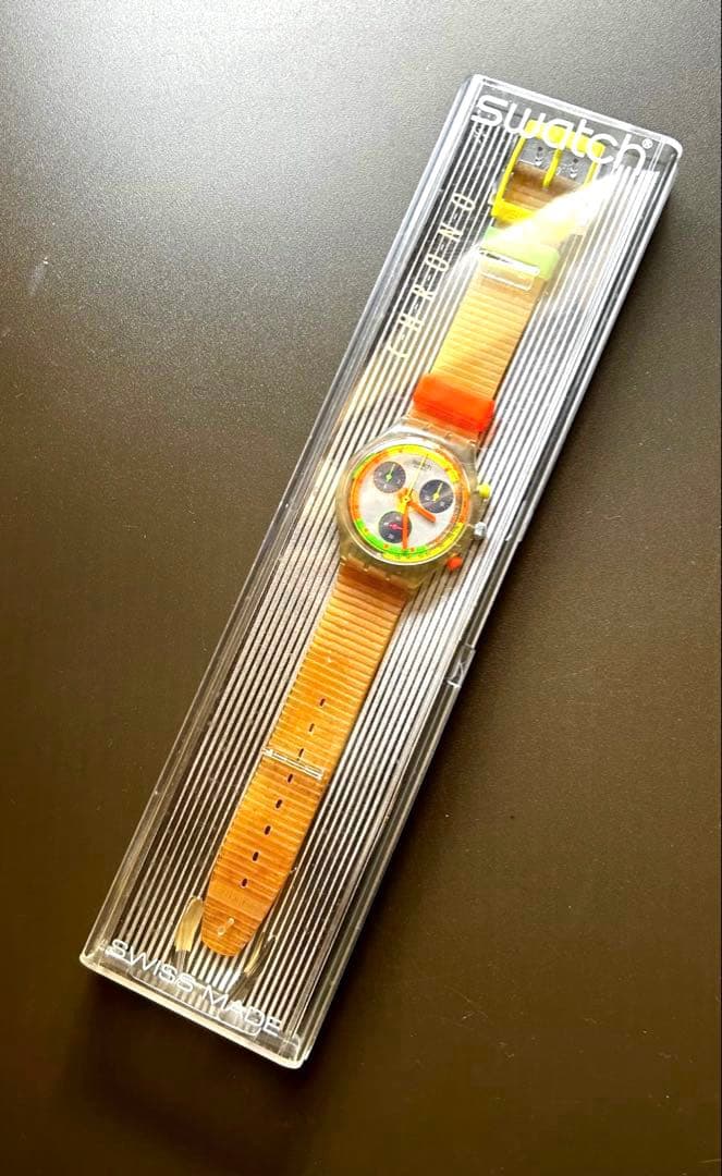 時計 Swatch CHRONO JELLY STAG SCK104