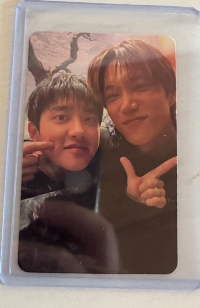 EXO ギョンス　カイ　初回限定ユニットトレカ