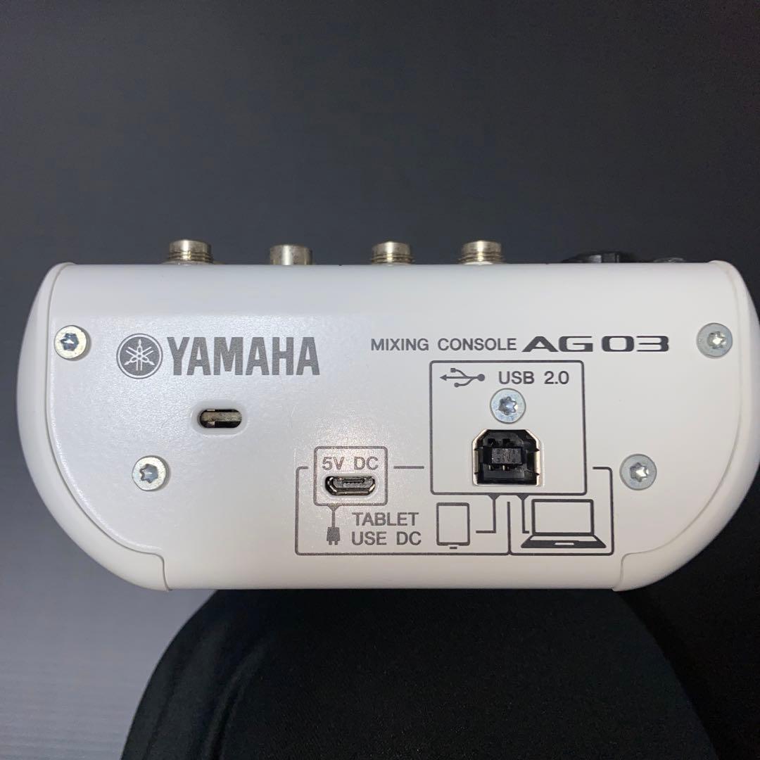 YAMAHA AG03 (無印) ミキシングコンソール - メルカリ