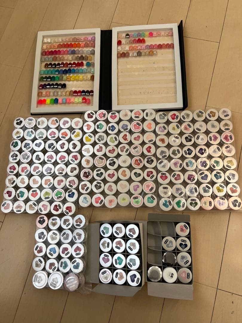 UV/LED対応ジェルネイルカラーセット