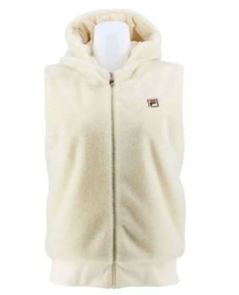 フィラフェイクファーベスト♡ホワイトМサイズ