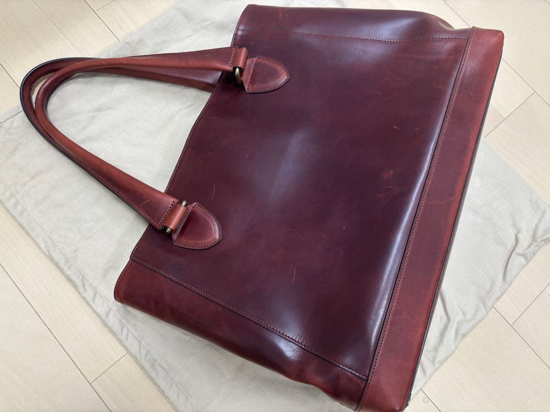 GANZO（ガンゾ）GUDオープントートバッグ ボルドー ボルドー - メルカリ